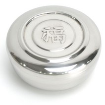 KO 키친쿡 음식점 - 업소용 영업용 굽옥합식기 ~ 스텐 공기 밥 그릇 MAMA, 스텐굽옥합식기(MAMA)