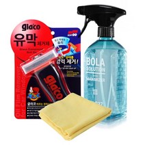 소프트99 글라코 유막제거제 100ml G-47 + 볼라솔루션 G37 유리세정 발수코팅제 500ml, 1세트
