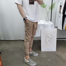 굿데이마이트 스판 밴딩 카고 조거팬츠 봄여름 건빵바지