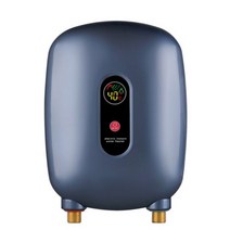 전기 순간 온수기 DMWD 3500W 온수 수돗물 보일러 워머 온도 조절 샤워 주방 욕실 빠른 난방 115699, 블루_호주 플러그