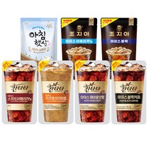 아이스 파우치 액상 커피 230 10팩 칸타타 아메리카노 헤이즐넛 카라멜마키야또 블랙 편의점 옵션, 칸타타 헤이즐넛향 230ml 10팩