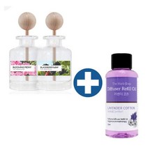 더허브샵 원형 차량 방향제 40ml 10종 리필50ml 증정 kkang*64821379EA, 골드스마일 잉글리쉬페어앤프리, 골드스마일 본상품선택
