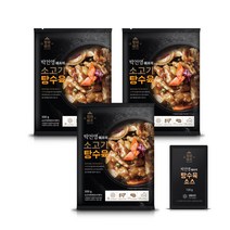 박건영 중화요리 소고기 탕수육(300g)3팩+소스(130g)3팩, 3팩, 430g