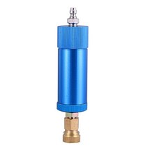 유수분리기PCP Refill Separator Pressure Oil Water Air Pump Compressor Filter Diving, 01 blue