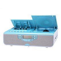 cd플레이어 벽걸이 휴대용 팬더 cd 붐박스 카세트 플레이어 테이프 sd 카드 usb 디스크 mp3 변환기 레코더 리피터, CD Cassette Player