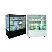 제과쇼케이스 뒷문형 1200 커피숍 카페쇼케이스, 상세페이지 참조2, UKGS-1200 블랙 주광색-화이트