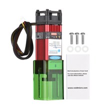 레이저각인기 레이저마킹기 CO2레이저 보호 커버가 있는 450nm 40w cnc 레이저 모듈 고정 초점 길이 레이저 조각 헤드 고속 레이저 조각기 커터 3d, 5.5w
