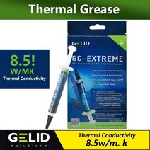 Gelid gc-extreme 2.0g3.5g10g pc cpu 방열판 팬 열 그리스 vga 페이스트 복합 프로세서 쿨러 냉각 방열판 석고, 10g