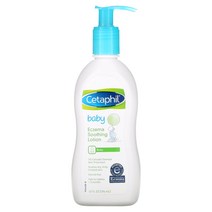 Cetaphil 베이비 에크제마 수딩 로션 10floz (296ml) 2팩