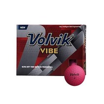 볼빅 크리스탈/바이브 골프공 1다스, Pink, Vibe