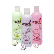 오가닉 고양이샴푸 단모용 장모용 어린고양이용 3종 500ml