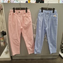 신디키즈 광명점 라벨 포인트 면 배기팬츠 CITC22203~~@@@ 편한바지 신축성 좋은 바지~~@@@~50%