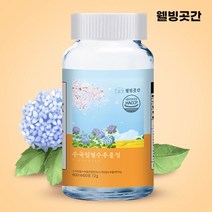 [정품] 자연을담다 웰빙곳간 국내산 수국잎 열수 추출정 하이드란제놀 석류 피쉬콜라겐 다이어트 (600mgx120정)4개월분 자신있게 추천합니다, 600mgx120정(4개월분)