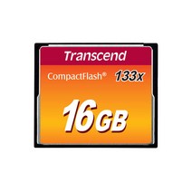 트랜센드 정품 CF카드 133배속 CF 1GB / CompactFlash Card / 고속데이터전송 / 전용량 구매가능, 16GB