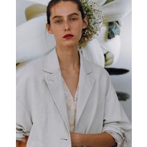 22SS 라이트베이지 포켓 린넨혼방 긴팔자켓 VLJA2B205I1