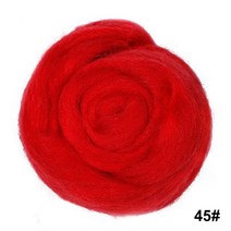 부직포 천연 가습기 만들기 재료 LMDZ 34 색상 Felting 양모 부드러운 섬유 로빙 펠트 패브릭 공예 장난감, 03 type 3
