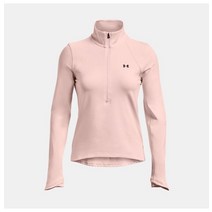 언더아머 언더아머긴팔티 PQF 1366982-685 언더아머 우먼 콜드기어 코지 반집업 긴팔티