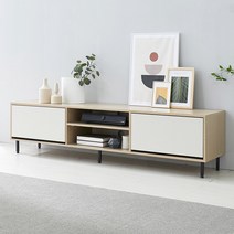 가이온 라인 세레스 1200/1500/1800 size 6colos 서랍형 거실장 tv다이 거실 수납장 높은거실장, 메이플연그레이, 18. 세레스 1800 2선반형 거실장
