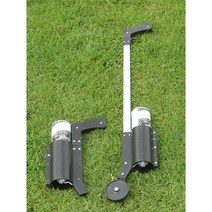 라인기 에어졸 분사기 핸드 건 1호 HW-1(스프레이 캔 페인트 사용), 핸드건1호+듀라에어졸노란색(1캔)