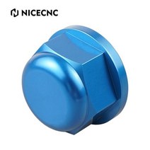 바이크트레일러 오토바이 M20x15 프런트 리어 액슬 너트 나사 KTM EXC EXCF XC XCF SX SXF XCW TPI 여섯 일 125 150 200 250 300 350, Rear Blue