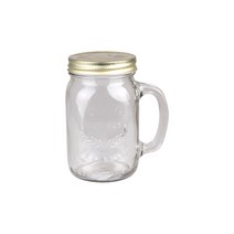 보니또 손잡이 유리용기 글라스자 손잡이병 유리밀폐용기 손잡이유리병 유리병, 450ml