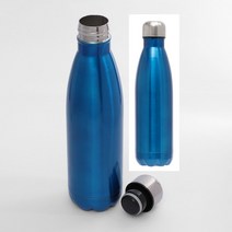 보온물병 보냉병 유광 진공 스텐 등산용 500ML 블루