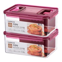 [1+1] 비스프리 모듈러 김치통 7L 2P (LBF429H), LBF429HWINS2