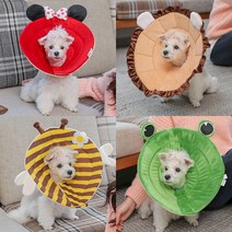 펫데일리 넥카라 목 보호대 L, 핑크래빗