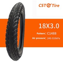 INMOTION-V11 외발 자전거용 18x3.0 CST 타이어 셀프 밸런싱 스쿠터 부품 인치 오프로드 내부 및 액세서, 1pcs 외부 타이어
