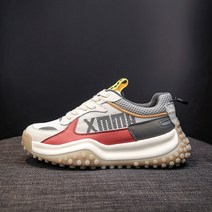 지엘 여성용 봄 여름 최신 유행 미끄럼 방지 타이어 밑창 운동화 트렌드 통기성 메쉬 스니커즈
