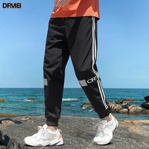 DFMEI 여름 캐주얼 트렌드 슬림 9부 팬츠 남성 캐주얼남자 바지 빅 사이즈