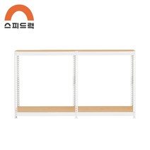 맞춤선반 대형선반 앵글 2000 x 400 x 900 2단, A형 1000+1000, 화이트