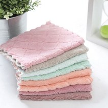 극세사 양면 타올 일회용 물수건 벨벳물흡수타올_ 94590EA, 1, 벨벳행주1p-랜덤