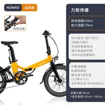 전기자전거 장거리용 대용량 배달용 출퇴근용 접이식 전동자전거 접이식 전기 자전거 리튬, 13 스포츠 버전  토크 센싱 / 9AH 배터리 / 순, 36V