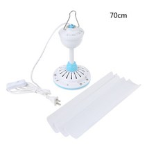 천장형 거실 실링팬 무소음 천장 선풍기AC 220V 15.7 ~ 47.2 인치 천장 팬 음소거 전기 걸이 식당 침실 홈, 04 70cm