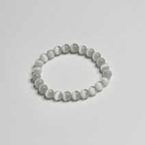 셀레나이트 팔찌 / 천연석 탄생석 수정 크리스탈 패션팔찌 악세사리 천연원석 젠힐링샵