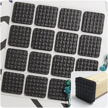 사각 미끄럼 방지 패드 진동 흡수 층간 소음 쿠션 2X2 판 스티커 붙이는 가구 다리 발 의자 다용도 논슬립 받침 받침대 보호 충격 깔개 EVA 생활 리빙 바닥 보호대 자국 예방