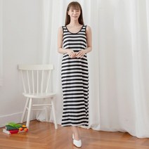 사입자몰 GBS01 글램나시롱원피스 롱 라운드 반팔 민소매