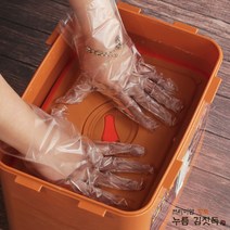 프리미엄 주방용품 황토 김치통 보관용기 누름독, 황토김칫독16Lx1개, 1개