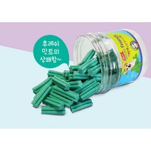 댕댕스타 노견용 구강 관리 부드러운 민트 덴탈껌 개치석 간식, 1개