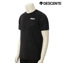 [데상트] 남성 스켈레톤팀 메쉬 반팔티 블랙 SM321RTS72 SM321RTS72BLK0