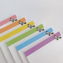 2차NEW A5떡메모지 모눈노트 6종(A5떡메), 하늘, A5모눈노트(100매)