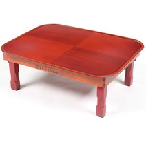 남도공예 남원 칠기 밥상 교자상, 09_타원밥상(69-51), 1개