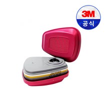 3M 방독정화통 60928K 방독방진겸용 유기산성가스용 정화통(1봉지-2EA), 2개