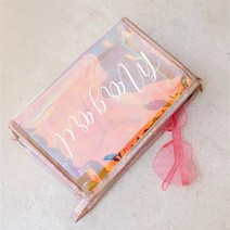 쇼핑백제작 카드제작 맞춤형 홀로그램 메이크업 가방 신부 들러리 여행 화장품 프로포즈 독신 파티, 01 Cosmetic Bag