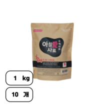 아침애사료 강아지 사료, 10개, 1kg