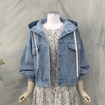 행복여[신상무배]멜번 양 포켓 후드 청자켓