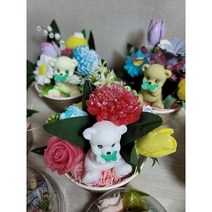 [추석선물] 화이트 그레이 옐로우 블루 그린 브라운 핑크 수제 천연비누 / 스승의날 / 어버이날 / 답례품 / 유치원, 녹색