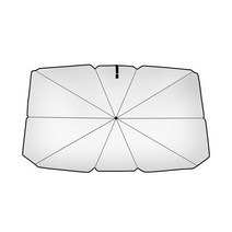 낚시 파라솔 받침대 캠핑용 피크닉 이동식 거치대 multifunction parasol size s l car sun block cover silver 코팅 비닐 auto 우산, 은, 145x79cm