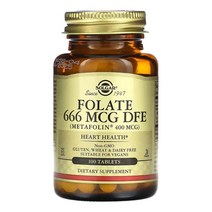 솔가 엽산 400mcg DEF 100정 만니톨, 1개, 기본